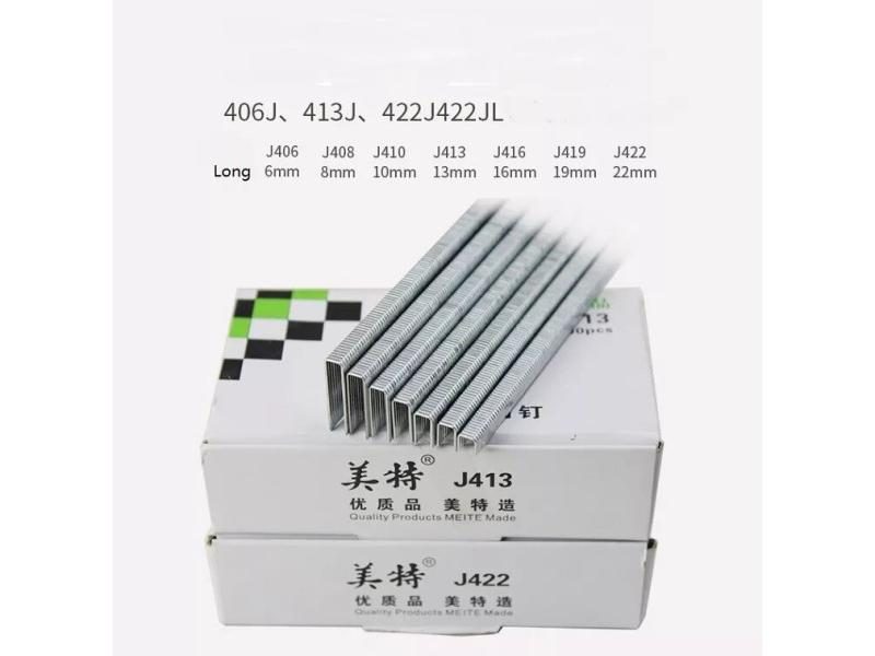 New 5000Pcs 422J U Nail Staples Steel Nail Staples For Pneumatic Nail Gun Wood Carousel 1