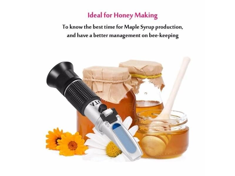 Newest Handheld Refractometer For 12 - 27 Contents Carousel 1