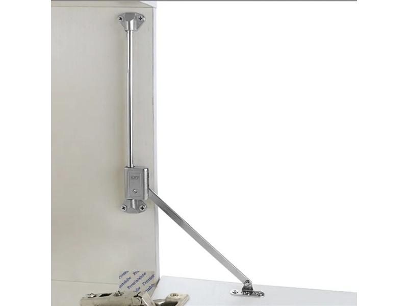 1Pcs Flip Down Door Stay For Cupboard Cabinet Sliding Rail Bar Carousel 2