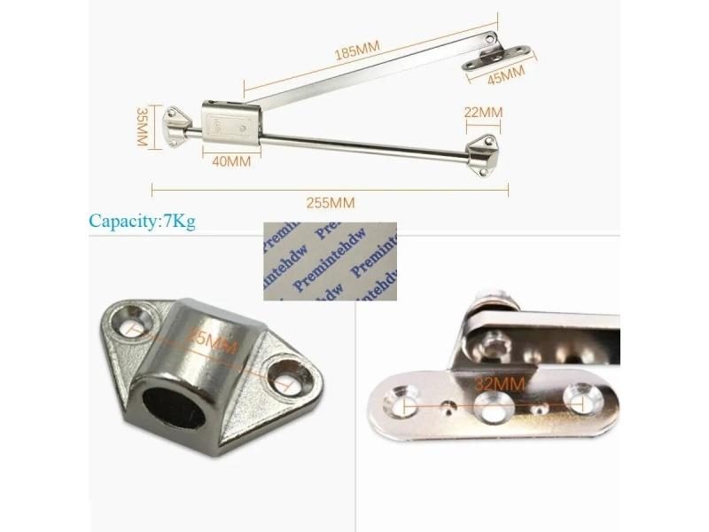 1Pcs Flip Down Door Stay For Cupboard Cabinet Sliding Rail Bar Carousel 1