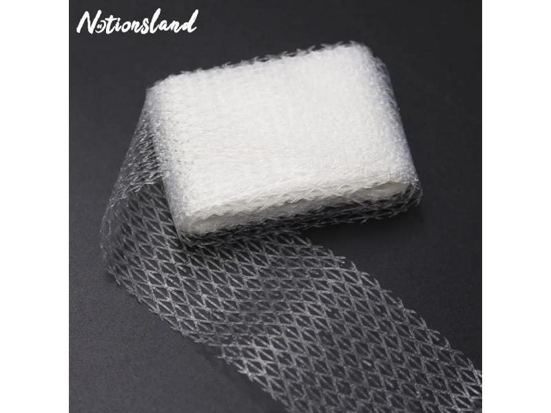 Fusible Fabric Fusing Tape Adhesive Iron-on Hemming Tape Sewing Turn Up Hem Carousel 1