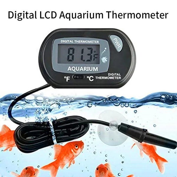 Digital LCD Aquarium Thermometer Waterproof Fish Tank Sensor with Probe T CHK12N Carousel 2