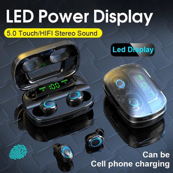 S11 TWS LED Bluetooth Wireless Earphones Touch Control Earbuds 3500mAh Sp CHK12N Carousel 2