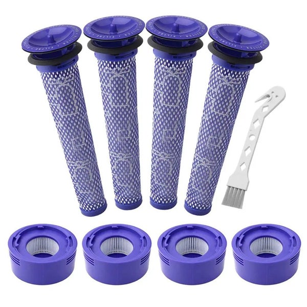 Pre-Filters HEPA Post-Filters Replacements Compatible Dyson V8 and V7 Cor CHK12N Carousel 2