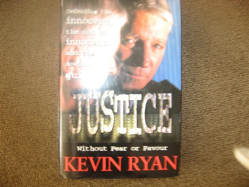 justice without fear or favour kevin ryan hardback Carousel 1