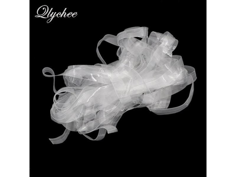 5 Yards Transparent TPU Latex Strap Tape For Women Garment Bra DIY Accessories Carousel 1