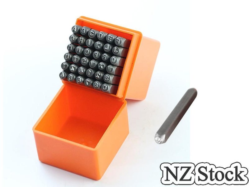 Letter Number Punch Stamp Set (Auckland Stock) Carousel 2