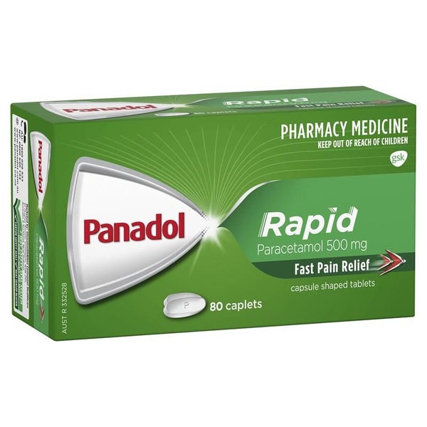 Panadol Rapid 80 Caplets Carousel 1