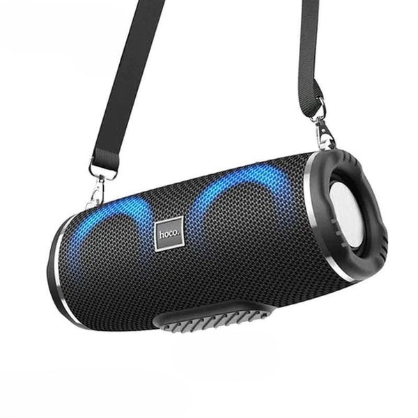 Hoco HC12 10W Premium Bluetooth Speaker w/ Light & Strap Black- Brand New Carousel 1