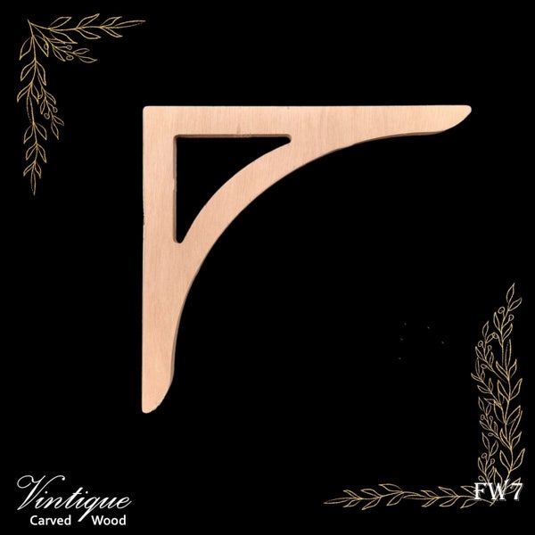 Carved wooden Lace Fretwork-Cottage 205mm x 205mm Carousel 1