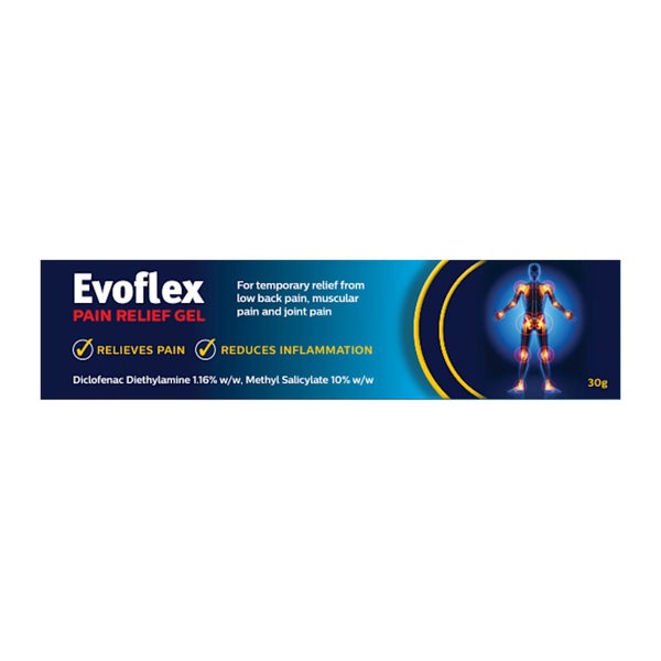 Evoflex Pain Relief Gel 30g Carousel 1