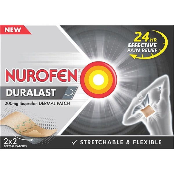 Nurofen Duralast Patches 4 Pack Carousel 1