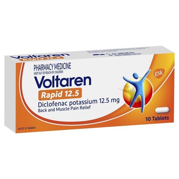Voltaren 12.5mg 10 Tablets Carousel 1