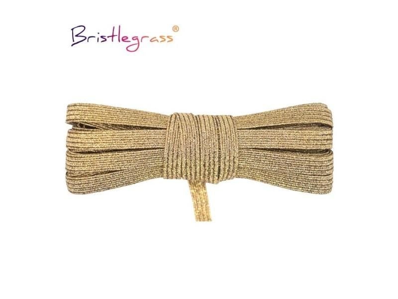 BRISTLEGRASS 2 5 10 Yard Flat Skinny Elastic Cord 1 4" 6mm Latex Rubber Bands Carousel 1