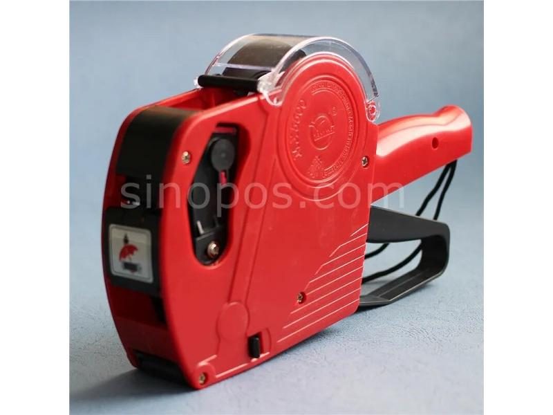 Single Line Date Price Labeller With Label Cover Sticker Applicator Handheld Carousel 1