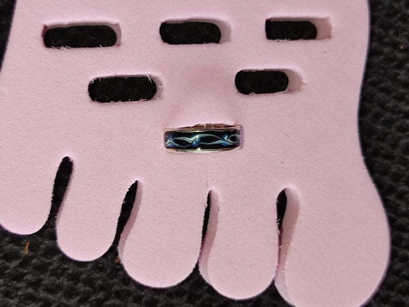 Waves Silver Toe Ring Carousel 1