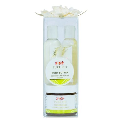 Pure Fiji Gift Set in Coconut Lime Blossom NEW Carousel 1