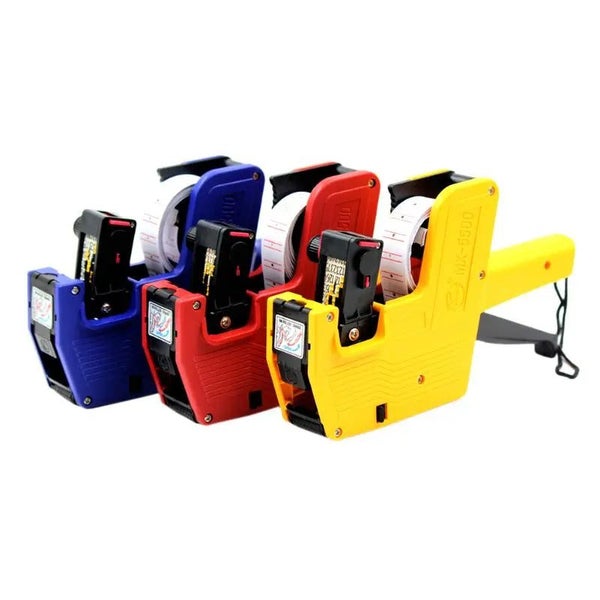 8 Digits Digital Tag Gun EOS Price Label Gun+ 1 Lines Labels +1 Ink 5500 CHK12N Carousel 1