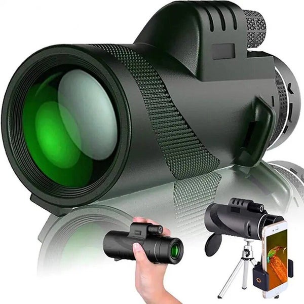 80X100 HD Monocular Telescope Durable 20000m Long Rang Bak4 Prism With/wi CHK12N Carousel 2