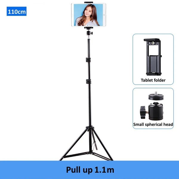 Adjustable Tripod Floor Stand Tablet Holder Stand for 4-11 Inches Tablet CHK12N Carousel 1