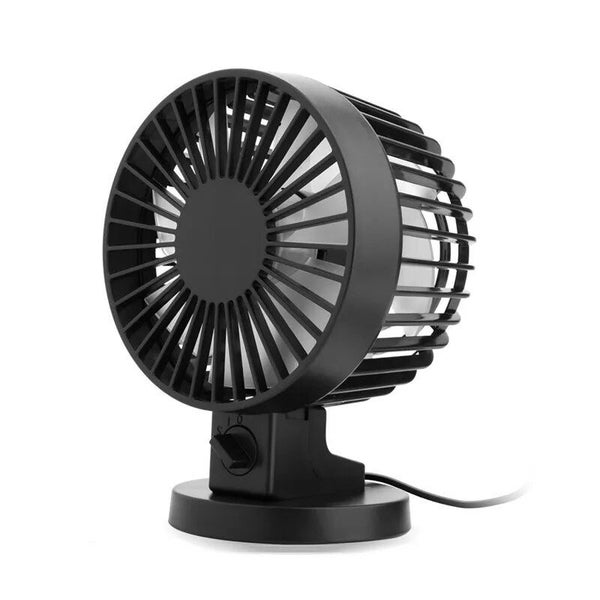 EAS-Personal Mini USB Fan Noiseless Table Desk Fan With Dual Blades For H CHK12N Carousel 1