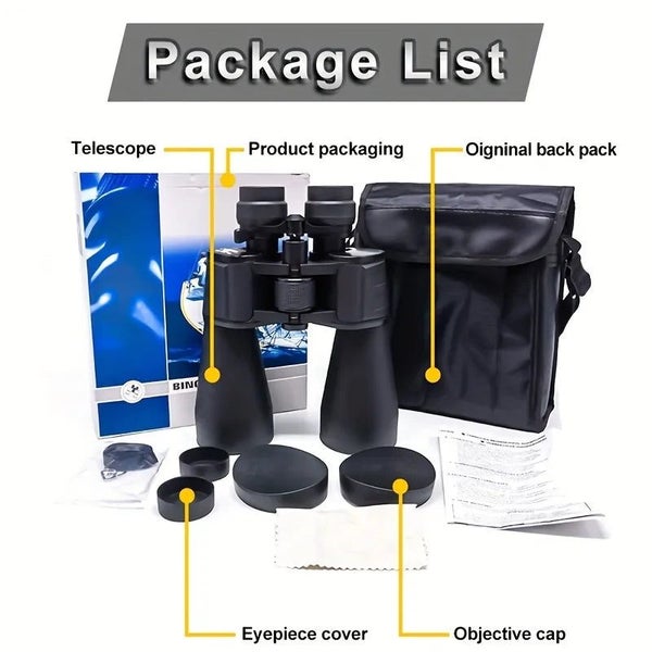 10-380X100 Binoculars High Magnification HD Professional Zoom Binocular CHK12N Carousel 1