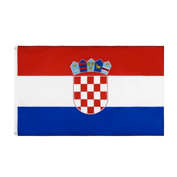 johnin 90X150CM hr hrv Hrvatska croatia Flag CHK12N Carousel 1