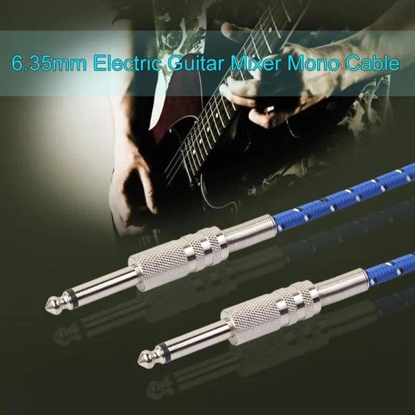 Professional Audio Convert Cables 6.35mm Male to Male Audio Cable Mono Ch CHK12N Carousel 2