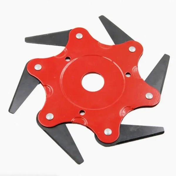 Six Blade Mowing Head Grass Head Durable Steel Thickened Garden Weeding H CHK12N Carousel 1