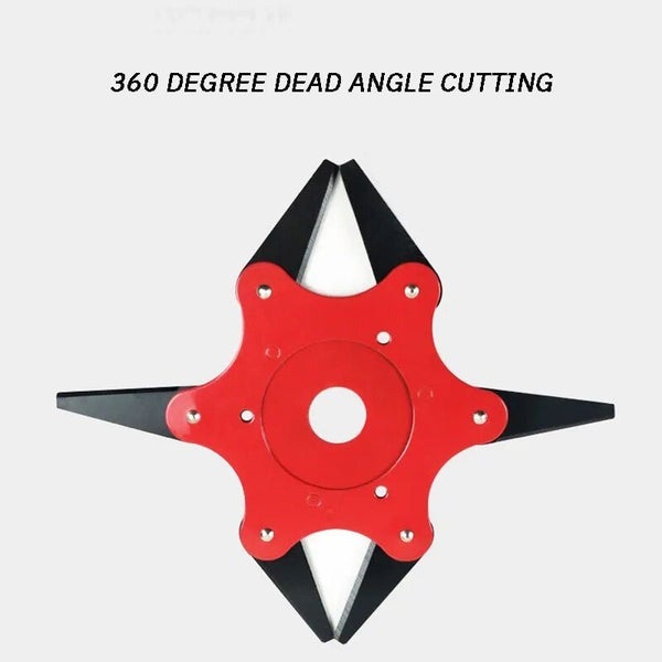 Six Blade Mowing Head Grass Head Durable Steel Thickened Garden Weeding H CHK12N Carousel 2