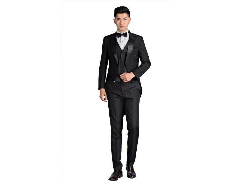 [Jacket Pants] New Free Belt And Bow Tie Formal Tuxedo Peaky Blinders Cosplay Carousel 1