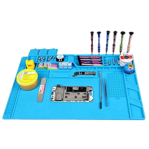 S-160/S-180 Heat Insulation Magnetic Silicone Pad Phone Repair Mat BGA S CHK12N Carousel 1