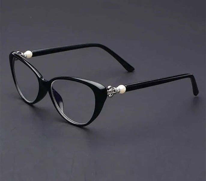 Reading Glasses Women Cat Eye Diopter Presbyopic Eyeglasses Prescription CHK12N Carousel 2