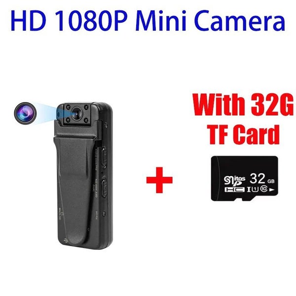 2023 Mini Camera HD 1080P DVR Small DV Body Camcorder Smart Home Night Vi CHK12N Carousel 1