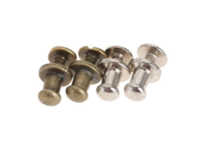 12Pcs Mini Knobs Door Pulls Cabinet Handles Antique Bronze/Silver Chest Drawer Carousel 2