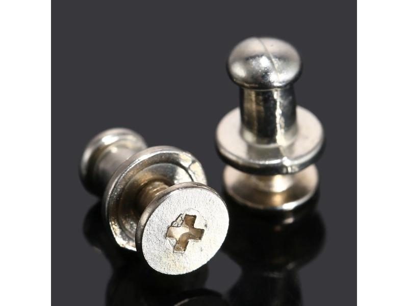 12Pcs Mini Knobs Door Pulls Cabinet Handles Antique Bronze/Silver Chest Drawer Carousel 1
