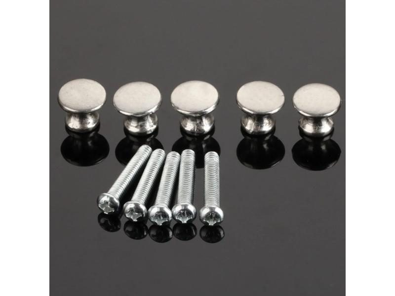 5pc/lot Mini Knobs 12x11mm Round Handles Alloy Pulls Antique Bronze/Silver/Gold Carousel 1