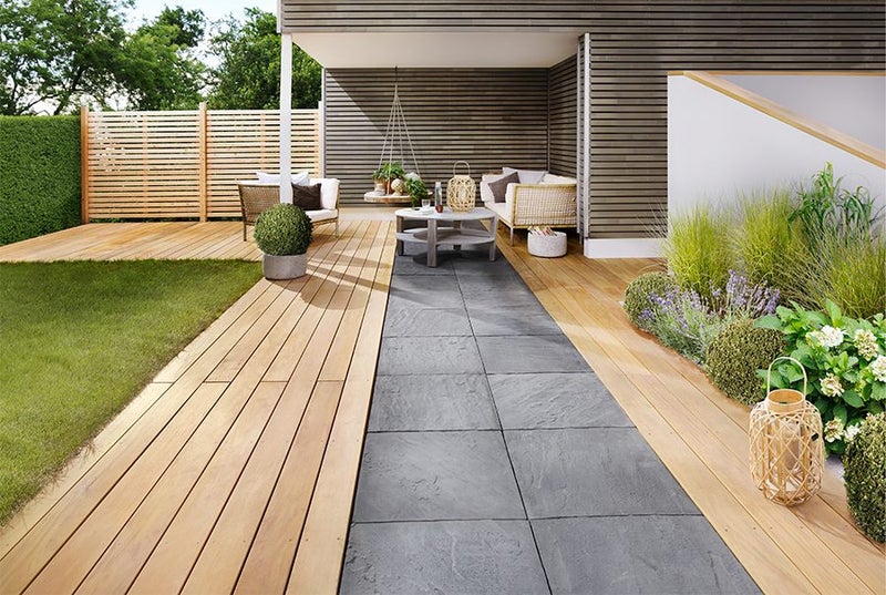 GARAPA DECKING, WATERSHED PROFILE, ETHICALLY SOURCED, 140 x 21mm - Buy Per Metre629683139112991122