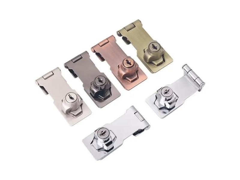 Drawer Cabinet Tool Box Lock With 2 Keys Metal Security Cam Lock No Drill Carousel 2