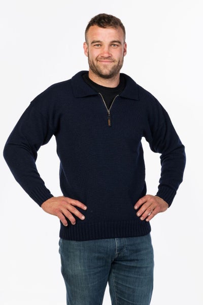 Original Zip and Collar Work Jersey MKM ORIGINALS Carousel 2