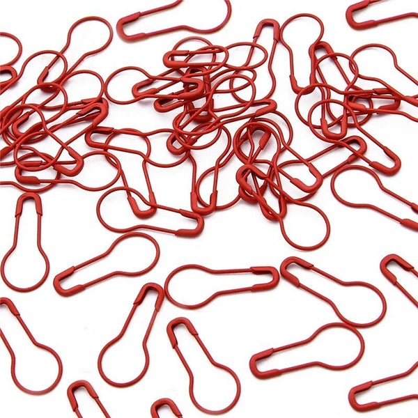 100pcs Mix Safety Pins Metal Gourd Pins Crochet Locking Knitting Cross St CHK12N Carousel 1