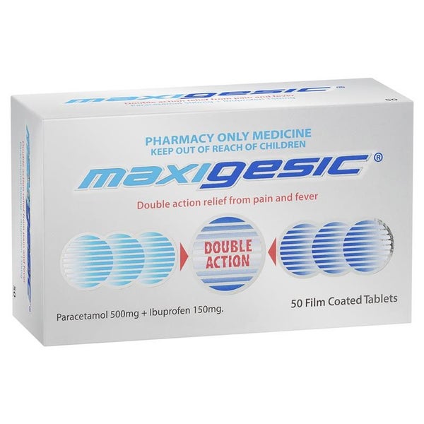 Maxigesic 50 Tablets Carousel 1