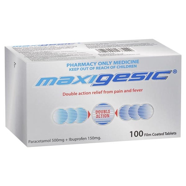 Maxigesic 100 Tablets Carousel 1