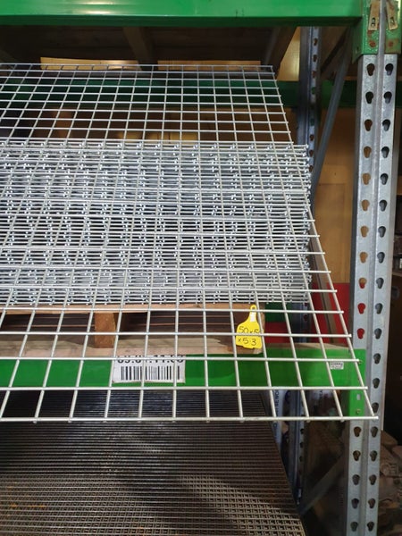 Steel Mesh - Galvanized. 50 x 50 x 5.3 (2400mm x 1200mm) Carousel 2