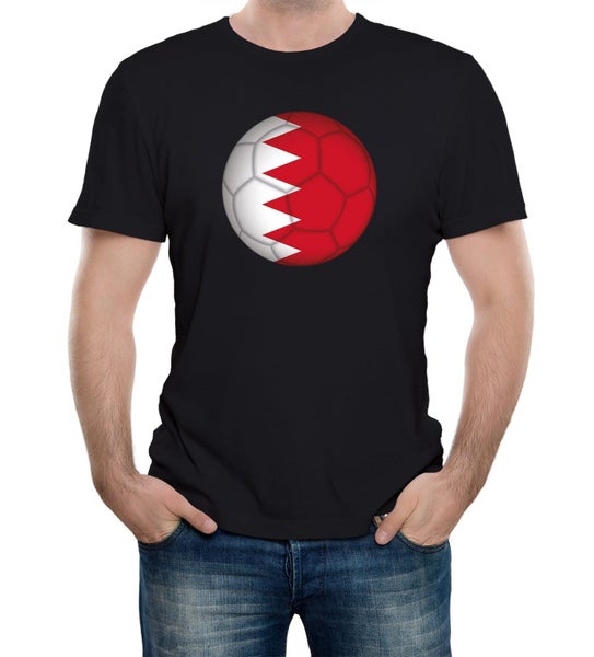 Reality Glitch Bahrain Football Supporter Mens T-Shirt Carousel 1