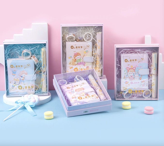 Gift Diary gift set for children Diary gift box hand book Christmas gift Carousel 5