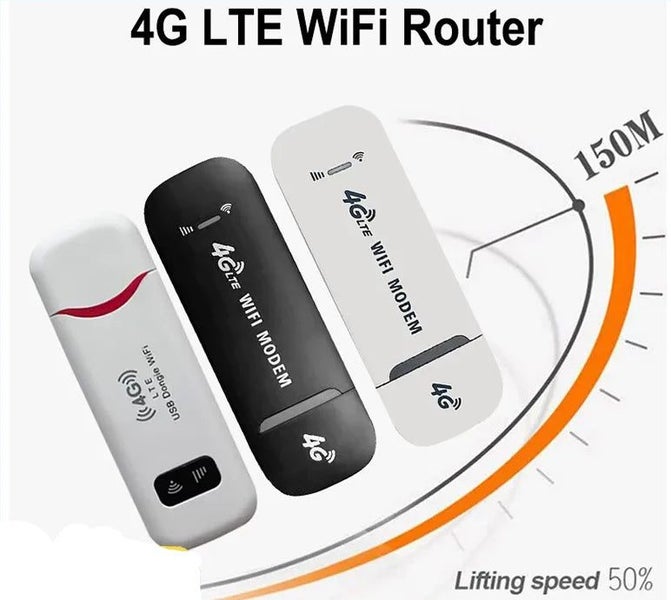 4G LTE Wireless USB Dongle Mobile Broadband 150Mbps Modem Stick Sim Card CHK12N Carousel 2