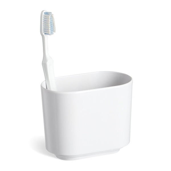 Umbra Step Toothbrush Holder White Carousel 1
