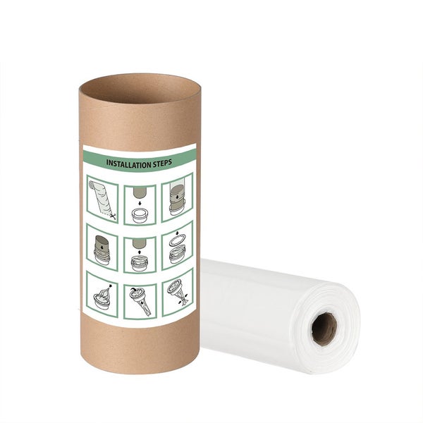 100m Nappy Bin Refill Kit Compatible With Tommee Tippee Sangenic Liner Film Carousel 1