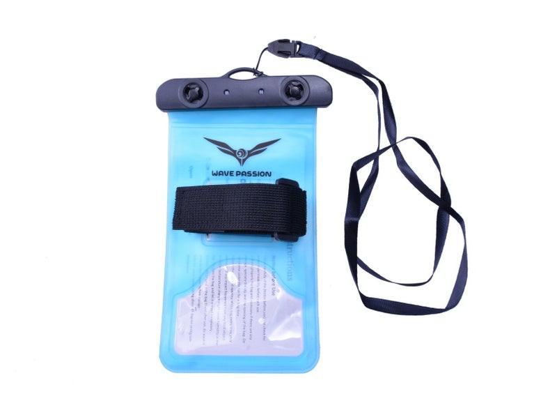 Waterproof Mobile Phone Dry Bag Blue Carousel 1